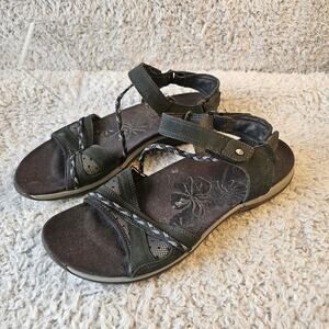 Merrell‎ Women Violotta Sport Walking Strappy Sandals Size 10 Comfort Black